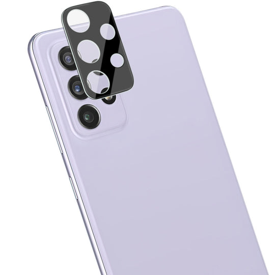 imak Integrated Rear Camera Lens Tempered Glass Film with Lens Cap Black Version For Samsung Galaxy A73