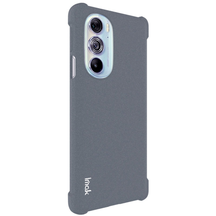 For Motorola Moto Edge X30 5G imak All-inclusive Shockproof Airbag TPU Case with Screen Protector(Matte Grey) by imak