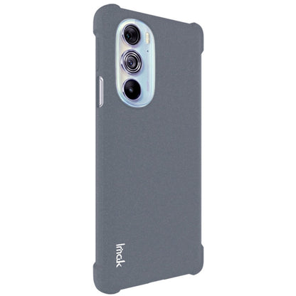 For Motorola Moto Edge X30 5G imak All-inclusive Shockproof Airbag TPU Case with Screen Protector(Matte Grey) by imak