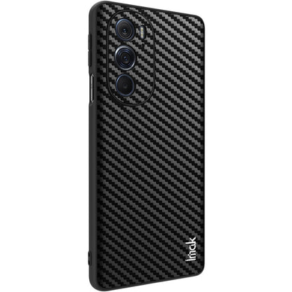 For Motorola Moto Edge X30 5G imak LX-5 Series PC + TPU Case with Screen Protector(Carbon Fiber Texture) by imak