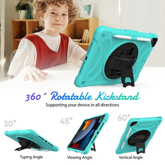 For iPad 10.2 2021 / 2020 / 2019 PC + Silicone Combination Tablet Case(Mint Green) - iPad 10.2 Cases by buy2fix | Online Shopping UK | buy2fix