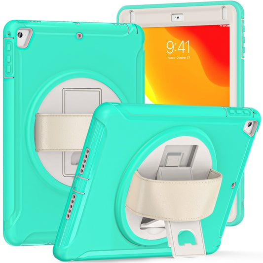360 Degree Rotation PC + TPU Tablet Case For iPad 9.7 2018 / 2017(Mint Green) - iPad 9.7 (2018) & (2017) Cases by buy2fix | Online Shopping UK | buy2fix