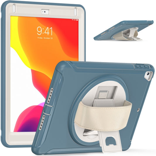 360 Degree Rotation PC + TPU Tablet Case For iPad 9.7 2018 / 2017(Cornflower Blue) - iPad 9.7 (2018) & (2017) Cases by buy2fix | Online Shopping UK | buy2fix