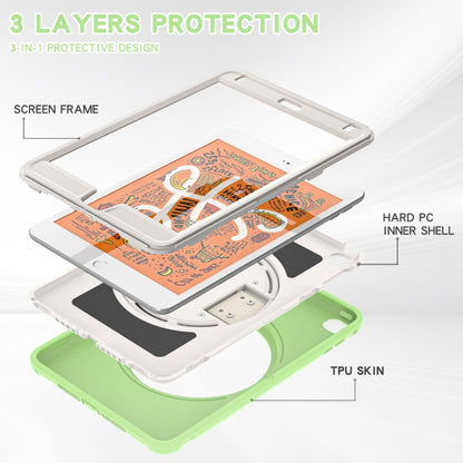 360 Degree Rotation PC + TPU Tablet Case For iPad mini 5 / 4(Matcha Green) - iPad mini (2019) / mini 5 Cases by buy2fix | Online Shopping UK | buy2fix