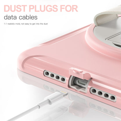 360 Degree Rotation PC + TPU Tablet Case For iPad mini 5 / 4(Cherry Blossoms Pink) - iPad mini (2019) / mini 5 Cases by buy2fix | Online Shopping UK | buy2fix