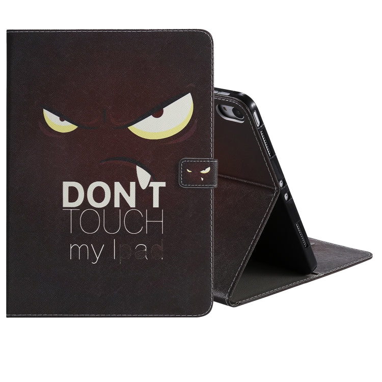 For iPad Pro 11 (2018) Colored Drawing Pattern Horizontal Flip PU Leather Case with Holder & Card Slots & Wallet(Eye) - iPad Pro 11 (2018) Cases by buy2fix | Online Shopping UK | buy2fix