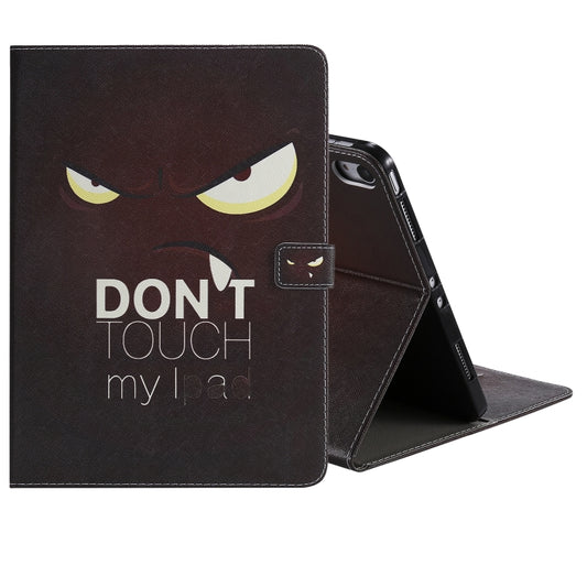 For iPad Pro 11 (2018) Colored Drawing Pattern Horizontal Flip PU Leather Case with Holder & Card Slots & Wallet(Eye) - iPad Pro 11 (2018) Cases by buy2fix | Online Shopping UK | buy2fix