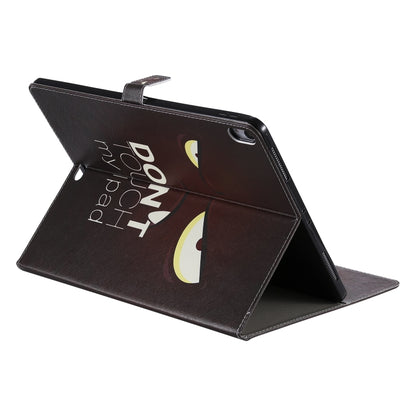 for iPad Pro 12.9 (2018) Colored Drawing Pattern Horizontal Flip PU Leather Case with Holder & Card Slots & Wallet (Eye) - iPad Pro 12.9 (2018) Cases by buy2fix | Online Shopping UK | buy2fix