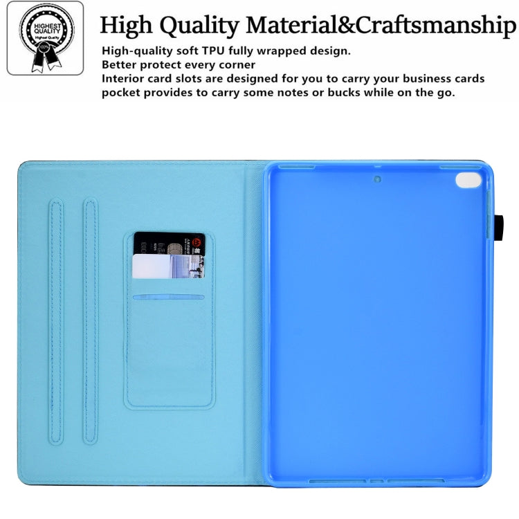 Sewing Pen Slot Leather Tablet Case For iPad 9.7 2018 & 2017(Bow Tie Cat) - iPad 9.7 (2018) & (2017) Cases by buy2fix | Online Shopping UK | buy2fix