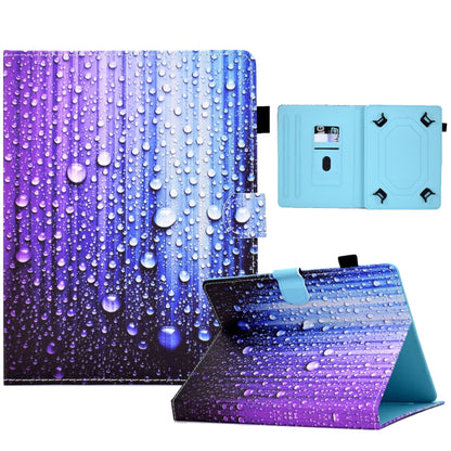 For 8 inch Tablet Electric Pressed TPU Leather Tablet Case(Water Droplets) - 8 inch by buy2fix | Online Shopping UK | buy2fix