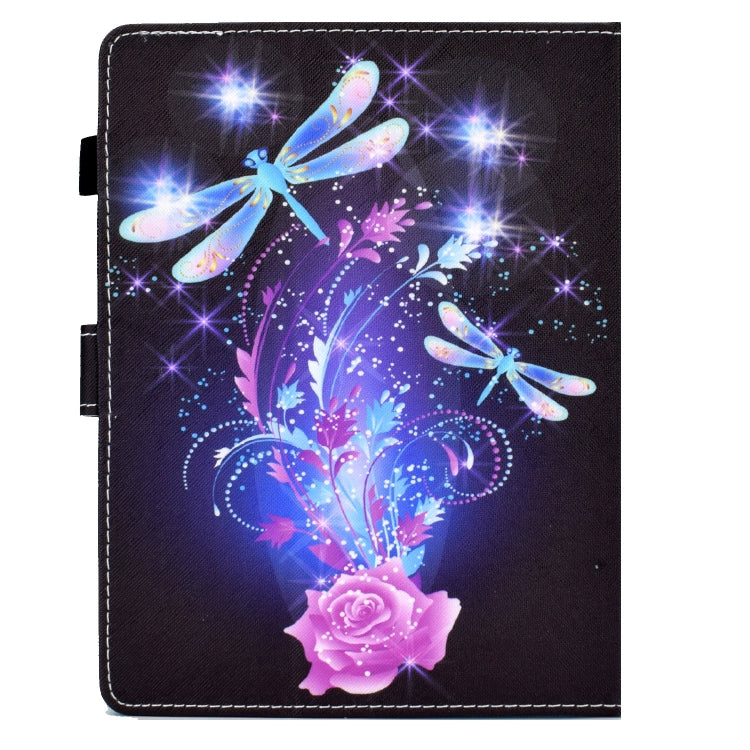 For 8 inch Tablet Electric Pressed TPU Leather Tablet Case(Butterfly) - 8 inch by buy2fix | Online Shopping UK | buy2fix