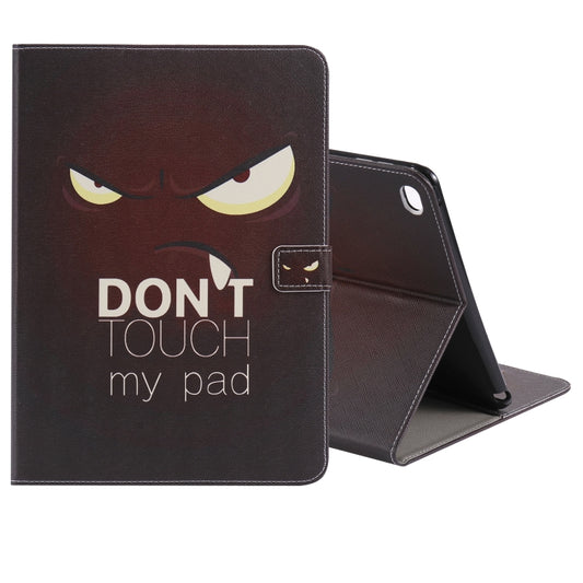 For iPad 5 & 6 Colored Drawing Pattern Horizontal Flip PU Leather Case with Holder & Card Slots & Wallet & Sleep / Wake-up Function(Eye) - More iPad Cases by buy2fix | Online Shopping UK | buy2fix