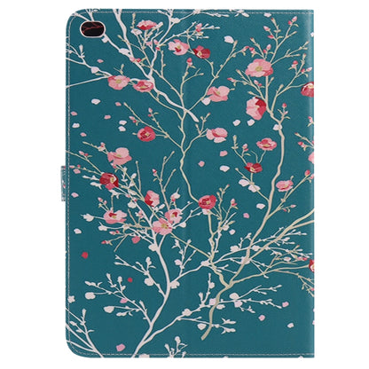 For iPad 5 & 6 Colored Drawing Pattern Horizontal Flip PU Leather Case with Holder & Card Slots & Wallet & Sleep / Wake-up Function(Apricot Tree) - More iPad Cases by buy2fix | Online Shopping UK | buy2fix