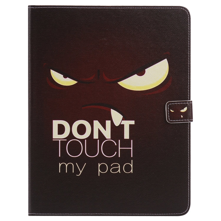Colored Drawing Pattern Horizontal Flip PU Leather Case with Holder & Card Slots & Wallet & Sleep / Wake-up Function(Eye) - iPad 4 & 3 & 2 Cases by buy2fix | Online Shopping UK | buy2fix