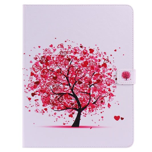 Colored Drawing Pattern Horizontal Flip PU Leather Case with Holder & Card Slots & Wallet & Sleep / Wake-up Function(Colored Tree) - iPad 4 & 3 & 2 Cases by buy2fix | Online Shopping UK | buy2fix