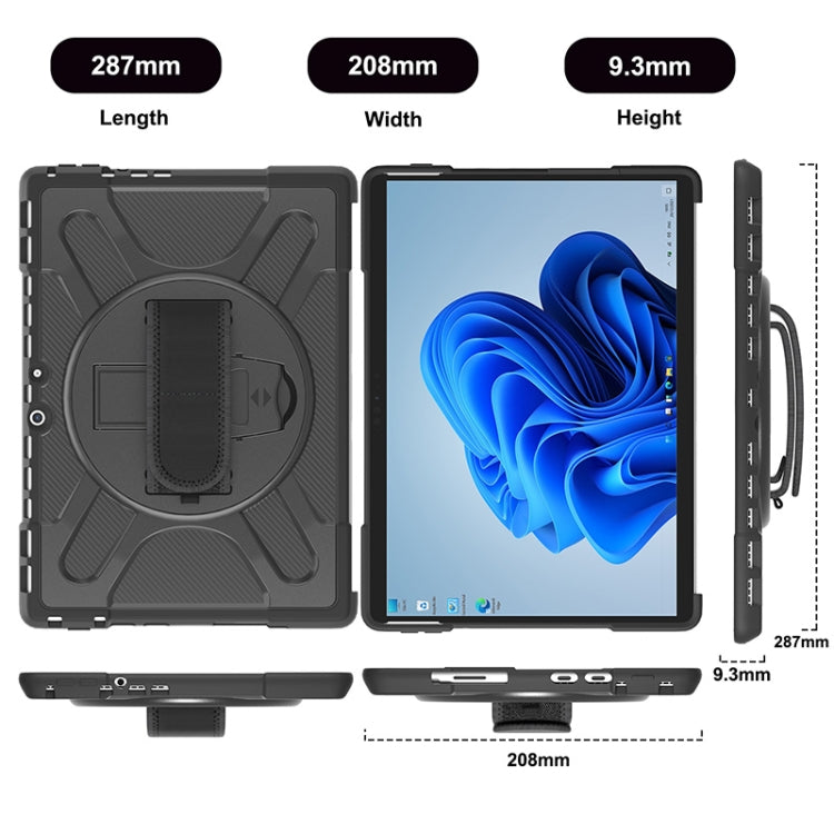 For MicroSoft Surface Pro 8 TPU + PC Tablet Case(Black) - Others by buy2fix | Online Shopping UK | buy2fix