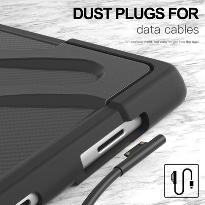 For MicroSoft Surface Pro 8 TPU + PC Tablet Case(Black) - Others by buy2fix | Online Shopping UK | buy2fix