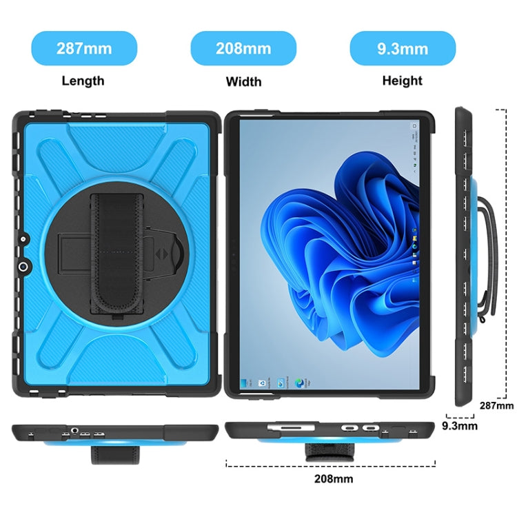 For MicroSoft Surface Pro 8 TPU + PC Tablet Case(Blue) - Others by buy2fix | Online Shopping UK | buy2fix