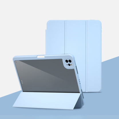 Magnetic Split Leather Smart Tablet Case For iPad Pro 12.9 2018(Ice White) - iPad Pro 12.9 (2018) Cases by buy2fix | Online Shopping UK | buy2fix