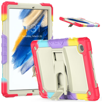 For Samsung Galaxy Tab A8 10.5 2021 Shockproof Beige Silicone + PC Tablet Protective Case(Camouflage Red) - Other Galaxy Tab PC by buy2fix | Online Shopping UK | buy2fix