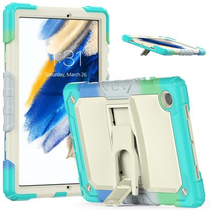 For Samsung Galaxy Tab A8 10.5 2021 Shockproof Beige Silicone + PC Tablet Protective Case(Camouflage Light Blue) - Other Galaxy Tab PC by buy2fix | Online Shopping UK | buy2fix