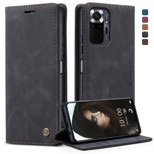 For Samsung Galaxy S22 Ultra 5G CaseMe 013 Multifunctional Leather Phone Case(Black) - Galaxy S22 Ultra 5G Cases by CaseMe | Online Shopping UK | buy2fix
