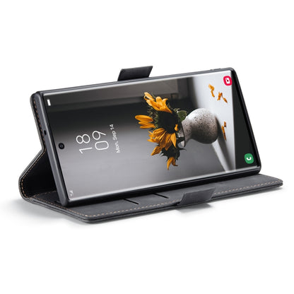 For Samsung Galaxy S22 Ultra 5G CaseMe 013 Multifunctional Leather Phone Case(Black) - Galaxy S22 Ultra 5G Cases by CaseMe | Online Shopping UK | buy2fix