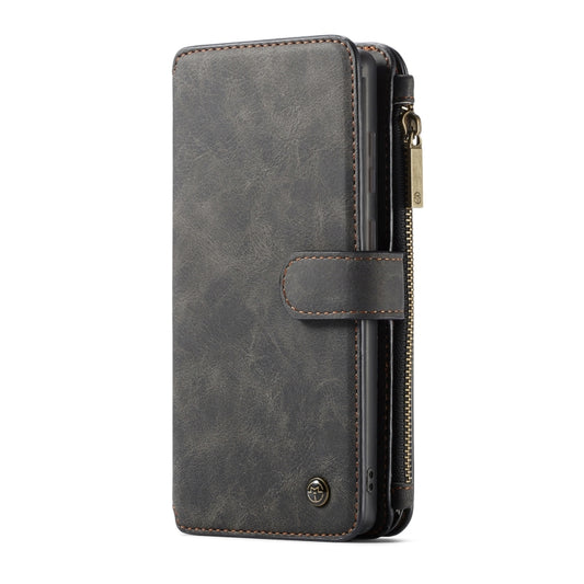 For Samsung Galaxy S22 Ultra 5G CaseMe-007 Detachable Multifunctional Leather Phone Case(Black) - Galaxy S22 Ultra 5G Cases by CaseMe | Online Shopping UK | buy2fix