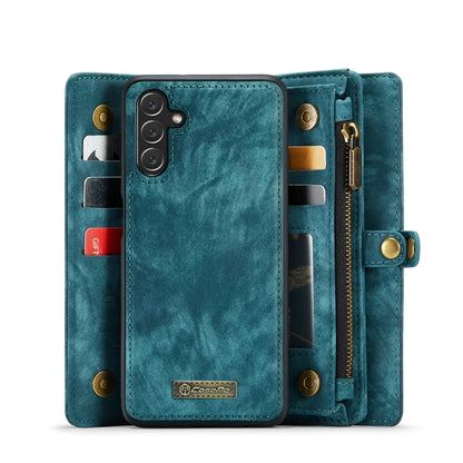 For Samsung Galaxy A13 5G CaseMe-008 Detachable Multifunctional Horizontal Flip Leather Case(Green) - Galaxy Phone Cases by CaseMe | Online Shopping UK | buy2fix