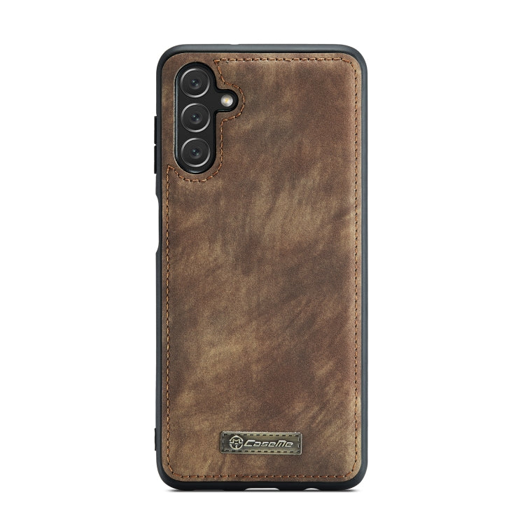 For Samsung Galaxy A13 5G CaseMe-008 Detachable Multifunctional Horizontal Flip Leather Case(Brown) - Galaxy Phone Cases by CaseMe | Online Shopping UK | buy2fix