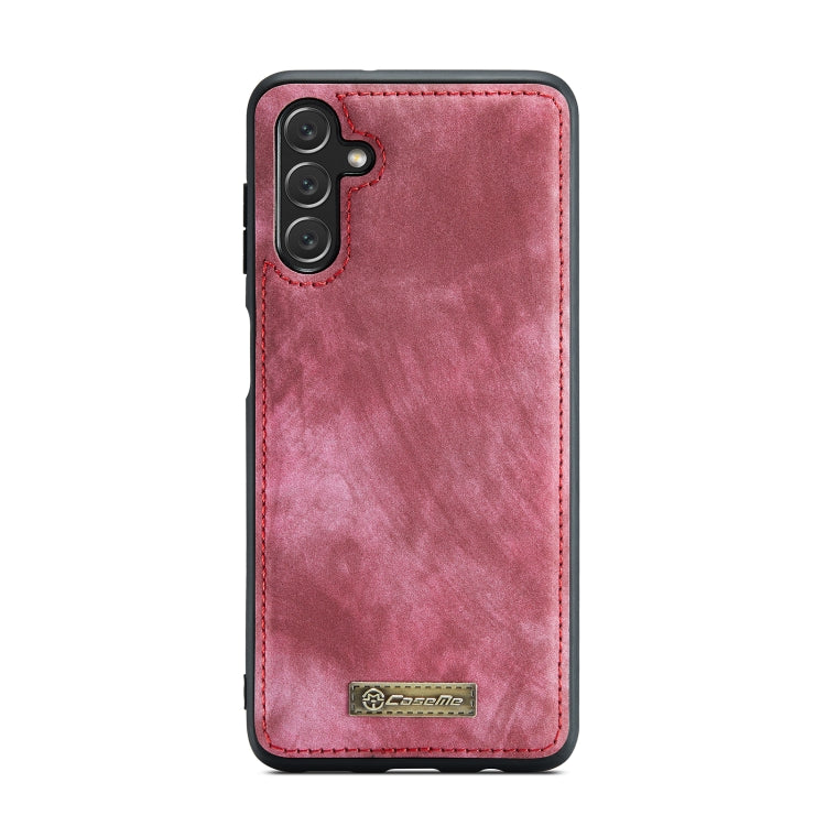 For Samsung Galaxy A13 5G CaseMe-008 Detachable Multifunctional Horizontal Flip Leather Case(Red) - Galaxy Phone Cases by CaseMe | Online Shopping UK | buy2fix