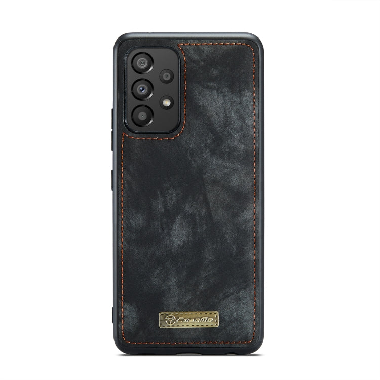 For Samsung Galaxy A53 5G CaseMe-008 Detachable Multifunctional Horizontal Flip Leather Case(Black) - Galaxy Phone Cases by CaseMe | Online Shopping UK | buy2fix