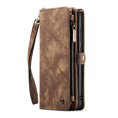 For Samsung Galaxy S22 5G CaseMe-008 Detachable Multifunctional Horizontal Flip Leather Case(Brown) - Galaxy S22 5G Cases by CaseMe | Online Shopping UK | buy2fix