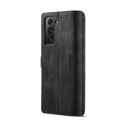 For Samsung Galaxy S22 5G CaseMe C30 Multifunctional Phone Leather Case with Holder & Card Slot & Wallet(Black) - Galaxy S22 5G Cases by CaseMe | Online Shopping UK | buy2fix