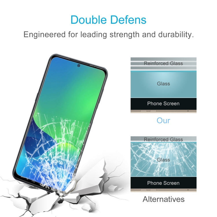 50 PCS 0.26mm 9H 2.5D Tempered Glass Film For Ulefone Note 13P by buy2fix