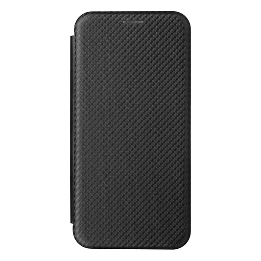 For Ulefone Note 13P Carbon Fiber Texture Horizontal Flip PU Phone Case(Black) by buy2fix