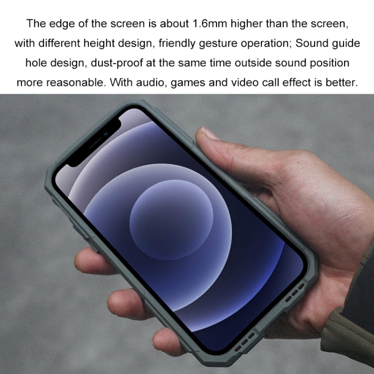 For iPhone 12 mini FATBEAR Graphene Cooling Shockproof Case (Black) - iPhone 12 mini Cases by buy2fix | Online Shopping UK | buy2fix