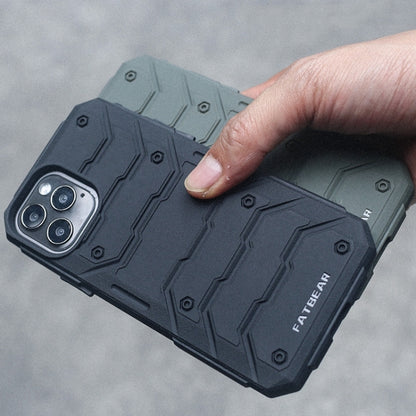 For iPhone 12 / 12 Pro FATBEAR Graphene Cooling Shockproof Case(Green) - iPhone 12 / 12 Pro Cases by FATBEAR | Online Shopping UK | buy2fix