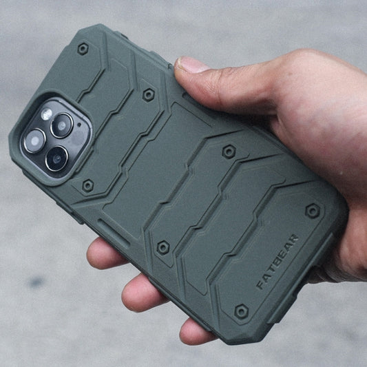 For iPhone 12 Pro Max FATBEAR Graphene Cooling Shockproof Case(Green) - iPhone 12 Pro Max Cases by FATBEAR | Online Shopping UK | buy2fix