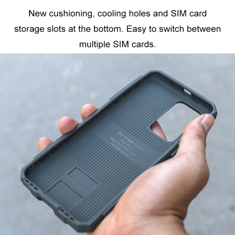 For Huawei P40 Pro / P40 Pro+ FATBEAR Graphene Cooling Shockproof Case(Green) - Huawei Cases by FATBEAR | Online Shopping UK | buy2fix