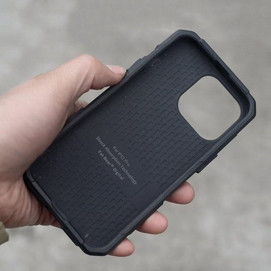 For iPhone 13 Pro FATBEAR Armor Shockproof Cooling Case (Black) - iPhone 13 Pro Cases by FATBEAR | Online Shopping UK | buy2fix