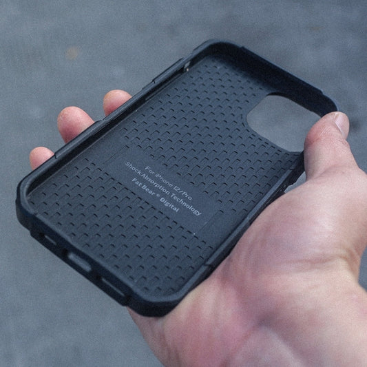 For iPhone 12 / 12 Pro FATBEAR Armor Shockproof Cooling Case(Black) - iPhone 12 / 12 Pro Cases by FATBEAR | Online Shopping UK | buy2fix
