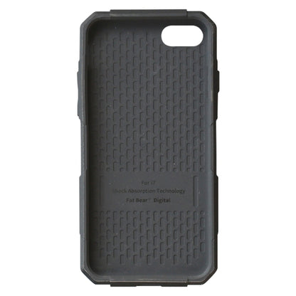 For iPhone SE 2022 / SE 2020 / 8 / 7 FATBEAR Armor Shockproof Cooling Case(Black) - iPhone SE 2022 / 2020 / 8 / 7 Cases by FATBEAR | Online Shopping UK | buy2fix