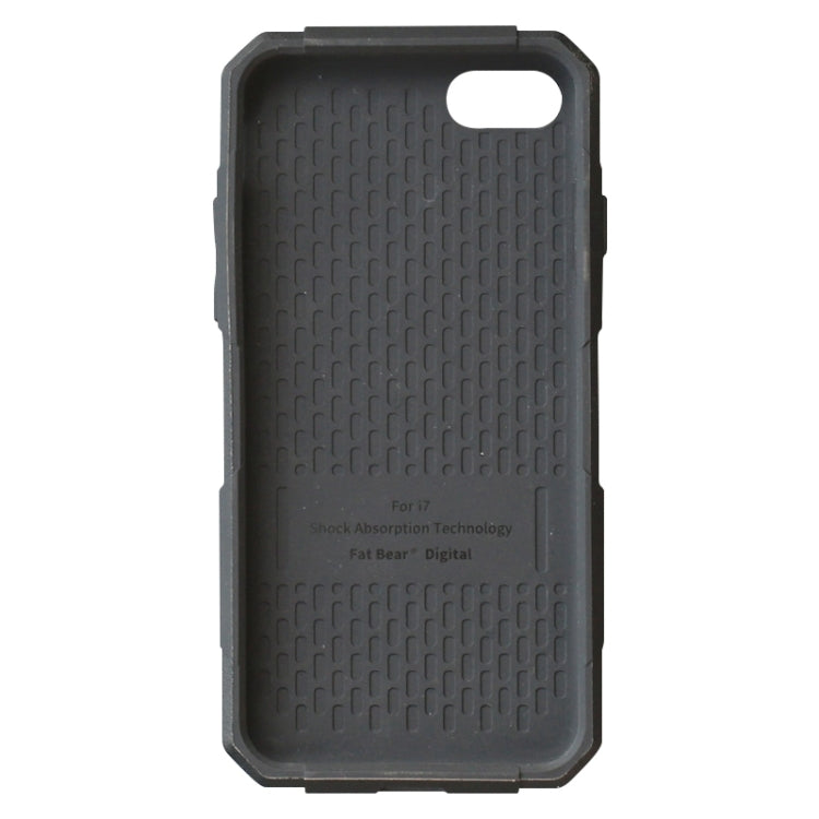 FATBEAR Armor Shockproof Cooling Case For iPhone 7 Plus / 8 Plus(Black) - More iPhone Cases by FATBEAR | Online Shopping UK | buy2fix