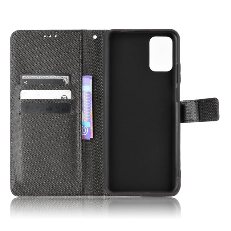 For Ulefone Note 12P Diamond Texture Leather Phone Case(Black) by buy2fix