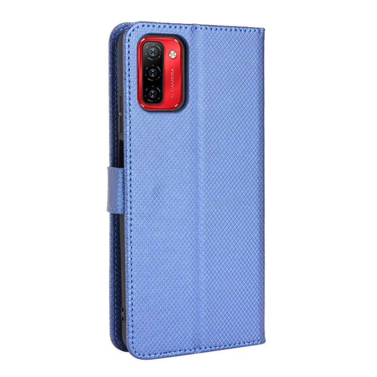 For Ulefone Note 12P Diamond Texture Leather Phone Case(Blue) by buy2fix