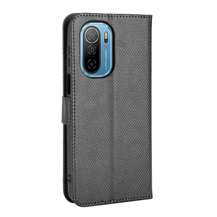 For Ulefone Note 13P Diamond Texture Leather Phone Case(Black) by buy2fix