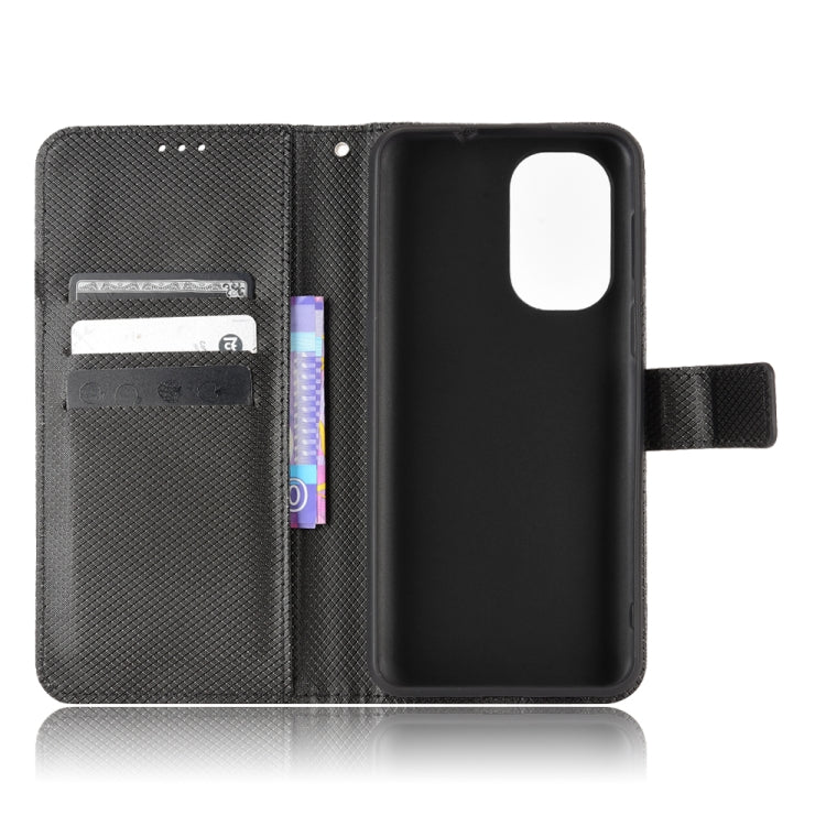 For Ulefone Note 13P Diamond Texture Leather Phone Case(Black) by buy2fix