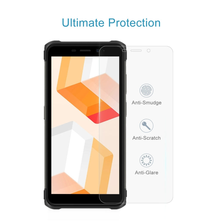 50 PCS 0.26mm 9H 2.5D Tempered Glass Film For Ulefone Armor X10 Pro by buy2fix