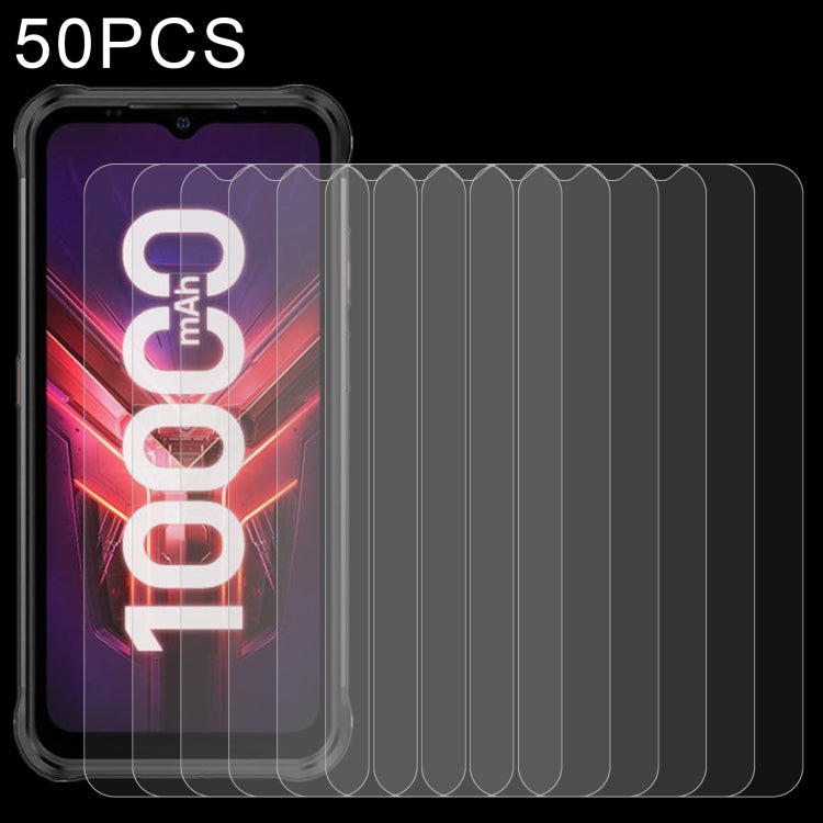 50 PCS 0.26mm 9H 2.5D Tempered Glass Film For Ulefone Power Armor 14 Pro by buy2fix